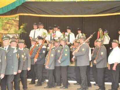 Die K&ouml;nigsproklamation fand am Pfingstmontag statt.