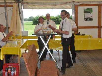 Die K&ouml;nigsproklamation fand am Pfingstmontag statt.