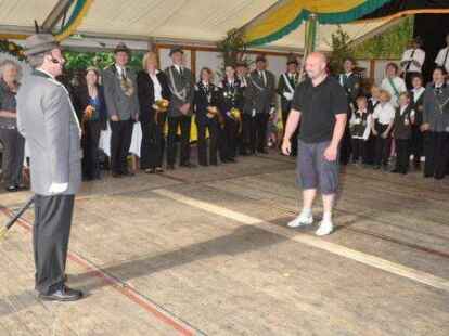 Die K&ouml;nigsproklamation fand am Pfingstmontag statt.