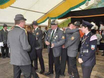 Die K&ouml;nigsproklamation fand am Pfingstmontag statt.