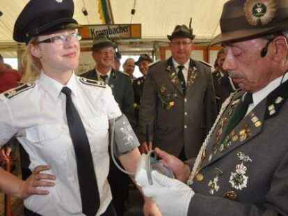 Die K&ouml;nigsproklamation fand am Pfingstmontag statt.