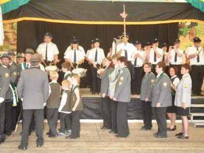 Die K&ouml;nigsproklamation fand am Pfingstmontag statt.