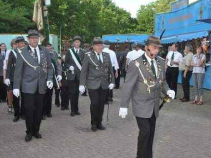 Die K&ouml;nigsproklamation fand am Pfingstmontag statt.