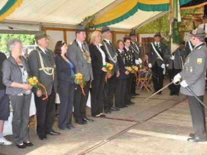 Die K&ouml;nigsproklamation fand am Pfingstmontag statt.