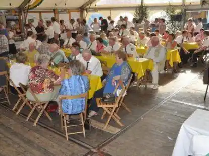 Die K&ouml;nigsproklamation fand am Pfingstmontag statt.