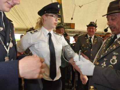 Die K&ouml;nigsproklamation fand am Pfingstmontag statt.