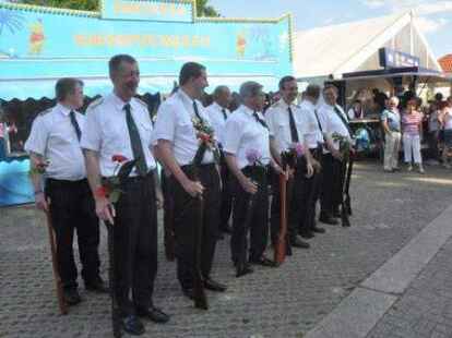 Die K&ouml;nigsproklamation fand am Pfingstmontag statt.