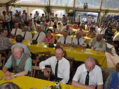 Die K&ouml;nigsproklamation fand am Pfingstmontag statt.