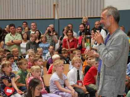 Einschulung der Erstkl&auml;ssler an der Grundschule in Harpstedt.