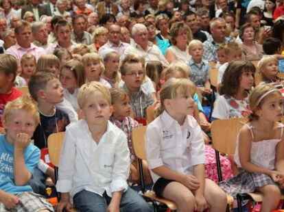 Einschulung der Erstkl&auml;ssler an der Grundschule in Harpstedt.