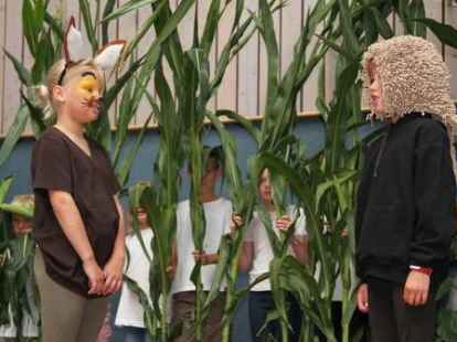 Einschulung der Erstkl&auml;ssler an der Grundschule in Harpstedt.