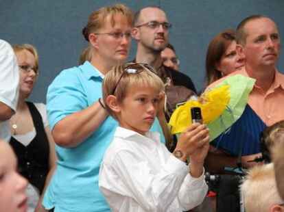 Einschulung der Erstkl&auml;ssler an der Grundschule in Harpstedt.
