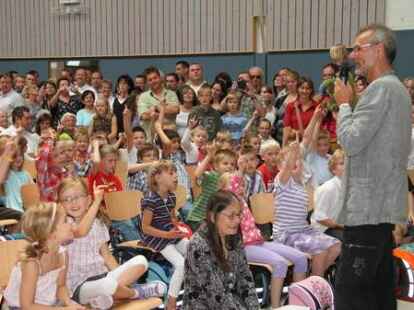Einschulung der Erstkl&auml;ssler an der Grundschule in Harpstedt.