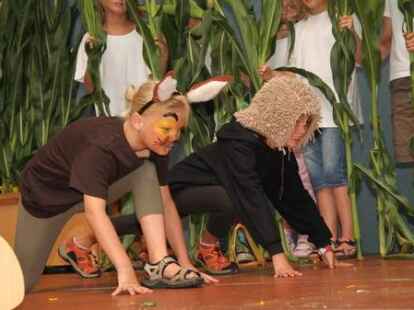 Einschulung der Erstkl&auml;ssler an der Grundschule in Harpstedt.