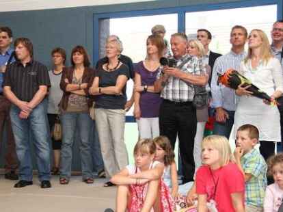 Einschulung der Erstkl&auml;ssler an der Grundschule in Harpstedt.