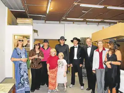 An der Modenschau mit &bdquo;eingetragener