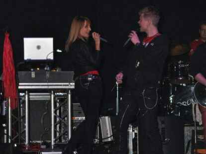 Beste Stimmung herrschte auf der Party zum 25-j&auml;hrigen Bestehen der Skylight-Disco.