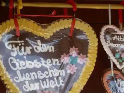 Liebesgr&uuml;&szlig;e werden in Oldenburg schon bald wieder mit S&uuml;&szlig;igkeiten verschickt.