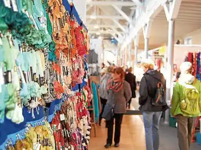 Farbenfroh ging es zu auf der &bdquo;handmade&ldquo;-Messe an diesem Wochenende.