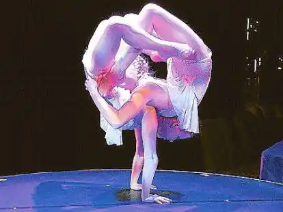 Treten auf: Das schwedische &bdquo;Duo Vilja