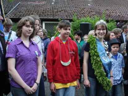 365 Kinder nahmen an dem Spieleprogramm teil. Im Anschluss gab es die Kinderk&ouml;nigs-Kr&ouml;nung.