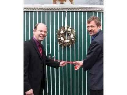 Mit einem Empfang neu er&ouml;ffnet wurde der Klosterhof Aue. Bilder: Wolfgang M&uuml;ller