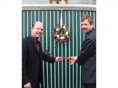 Mit einem Empfang neu er&ouml;ffnet wurde der Klosterhof Aue. Bilder: Wolfgang M&uuml;ller