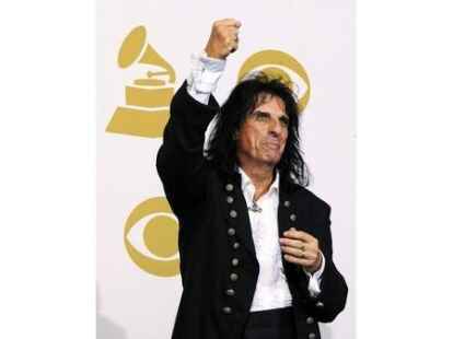 US-S&auml;nger Alice Cooper BILD: DPA