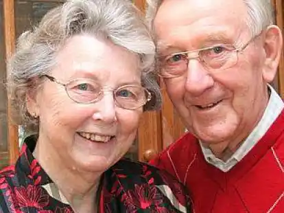 Feiern  Diamantene Hochzeit: Helene und Gerhard Giersdorf aus Middelsf&auml;hr.
