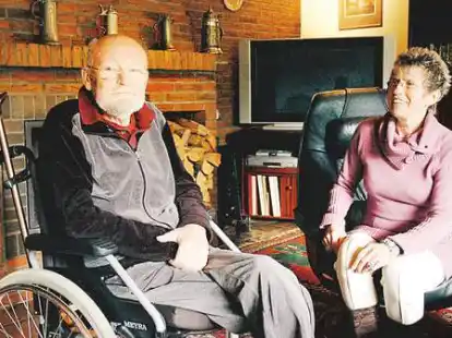 Dieter Haupt mit Frau Christel loben die Betreuung in der Dialyse-Praxis.