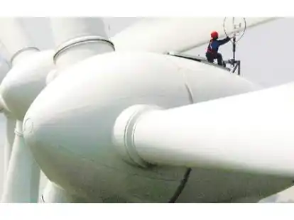 Alte Anlagen wie diese sollen durch leistungsst&auml;rkere Windr&auml;der ersetzt werden.