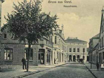 Ralf Onken widmet sich in seinem Album auf mein-varel.de wieder den Ver&auml;nderungen im Vareler Stadtbild. So sah zum Beispiel die Neue Stra&szlig;e 1924 aus.