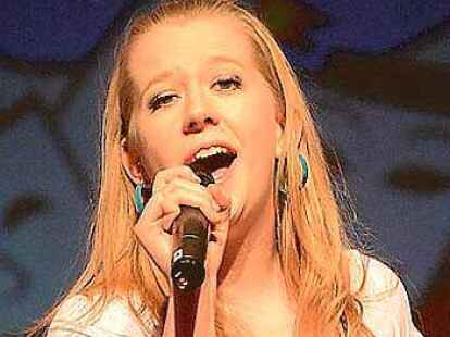 Setzte einen starken Schlussakkord und begleitete die Lolly Pops: Lena Fronczak