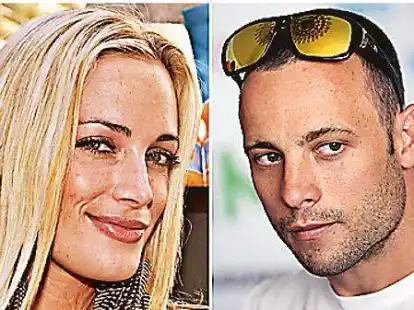 Opfer Reeva Steenkamp und Oscar Pistorius