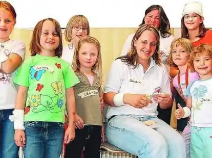 Bei Notf&auml;llen richtig handeln k&ouml;nnen jetzt die kleinen Teilnehmer der DRK-Ferienpass-Aktion in Wildeshausen.