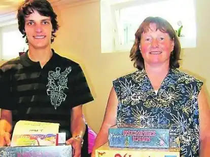 Sonja Riemer und Benjamin Heidenreich qualifizierten sich als Erst- und Zweitplatzierte f&uuml;r die Deutsche Blokus-Meisterschaft 2008.