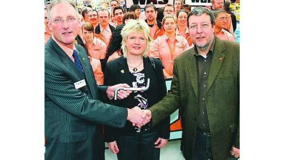 HeimwerkerMarkt feiert Eröffnung