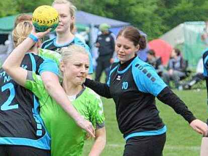 Nicht zu stoppen waren die Handballerinnen des Teams 