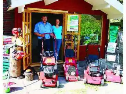 Karl-Heinz und Anke Meining haben in einem Jahr bereits einen Kreis von Stammkunden f&uuml;r ihre verschiedenen Service-Angebote gefunden.