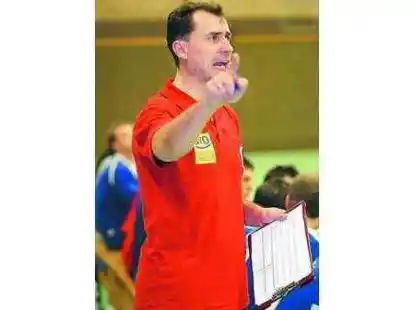 Ob TSG-Trainer Andrzej Staszewski seinem Team heute den Weg zum Sieg zeigt?