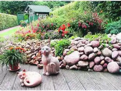 Selbst gesammelt: Bei Radtouren rund um Oldenburg hat Hermann Surmann diese Steine gefunden und mit nach Hause gebracht.