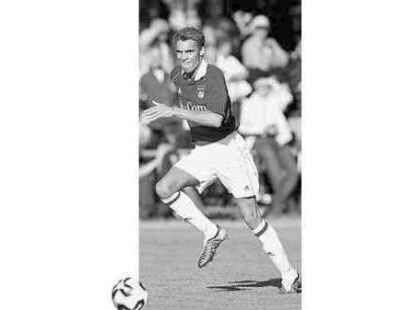 Ungewohnter Anblick: Valerien Ismael ging erstmals im Bayern-Trikot auf Balljagd.