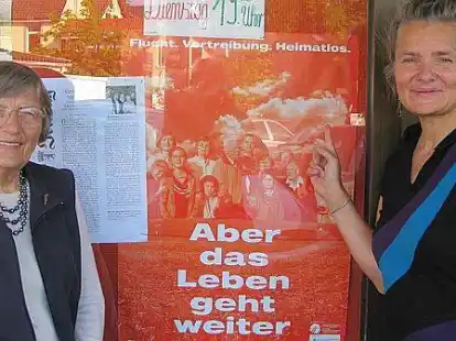 Die 81-j&auml;hrige Protagonistin Ilse Kaper (links) und Regisseurin Karin Kaper.