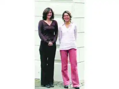 Maike Grimbo (links) und Maria Santos