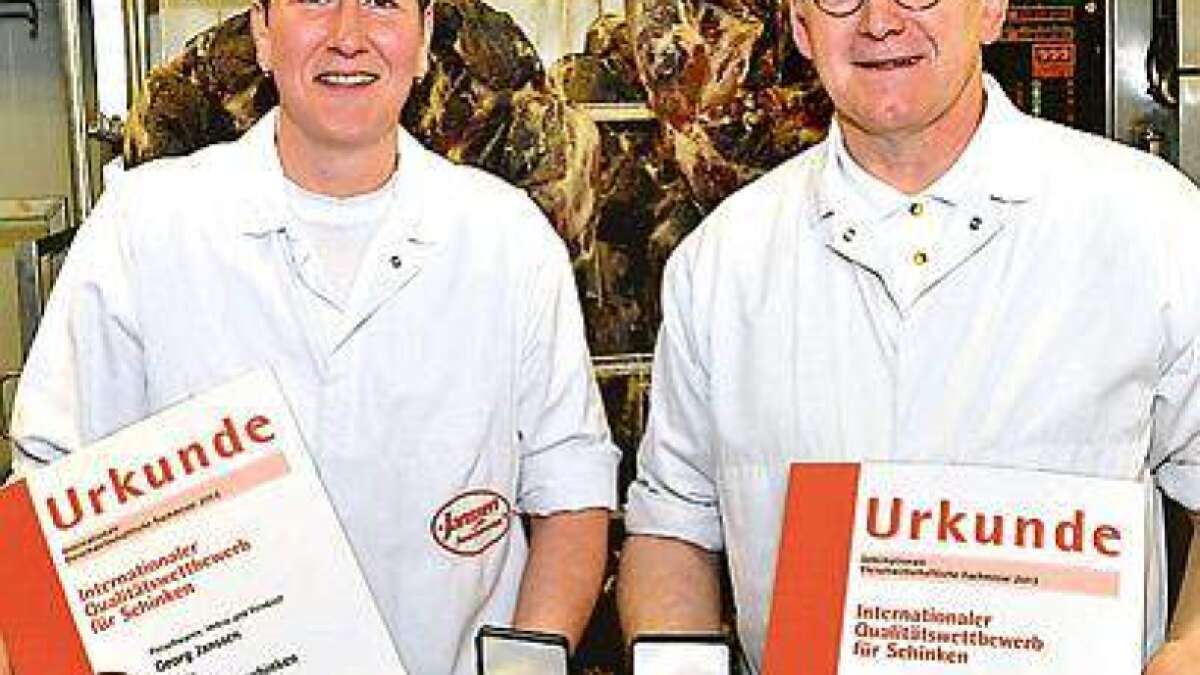 Kreativ bei der Arbeit mit Fleisch