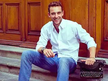 Preisgekr&ouml;nter Bestsellerautor: der erst 28-j&auml;hrige  Schweizer Autor Jo&euml;l  Dicker