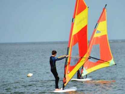 Das Motiv ist zwar &auml;hnlich, aber dieses Bild wurde nicht auf dem Zwischenahner Meer, sondern in der Nordsee vor Baltrum aufgenommen.