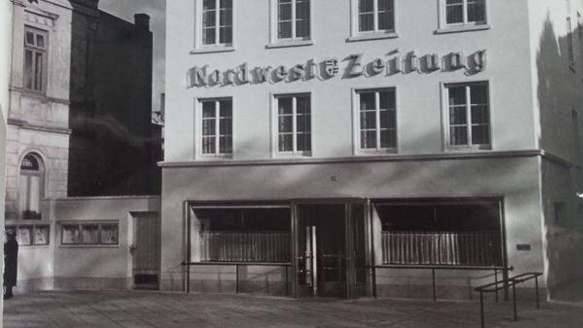 Die NWZGeschäftsstelle von 1946 bis heute