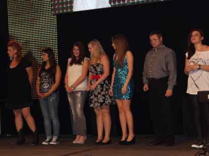 Alle sieben Kandidaten waren von ihren Fans beeindruckt.