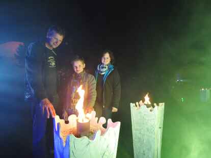 Mystische Nächte im Park der Gärten